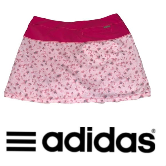 Adidas Skort Pink Size Medium Athleisure - Picture 15 of 16